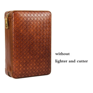 COHIBA Leather Cedar Lined Travel Cigar Case